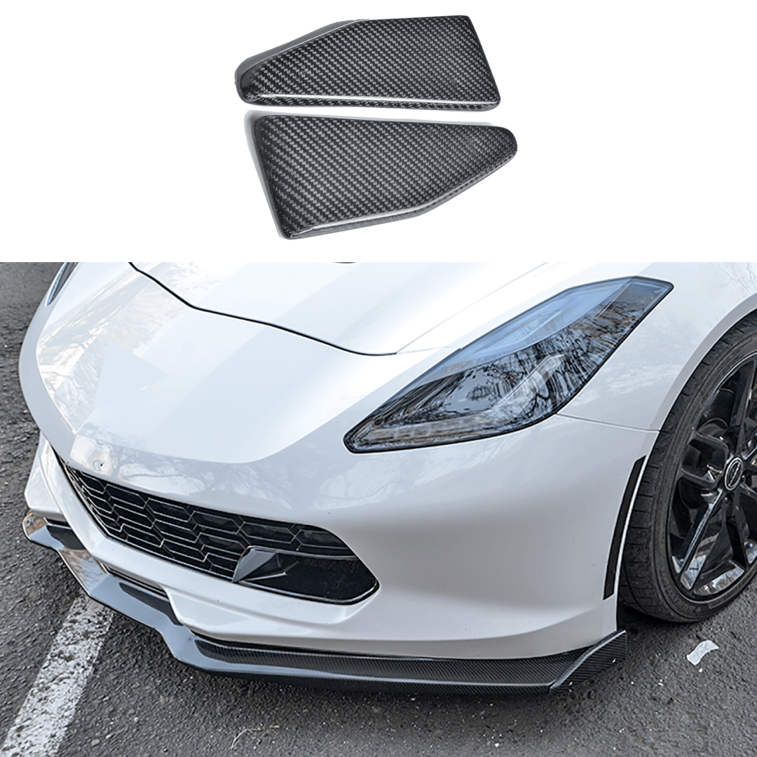 Fits 2014-2019 Chevrolet Corvette C7 Stage 2 Front Side Extension