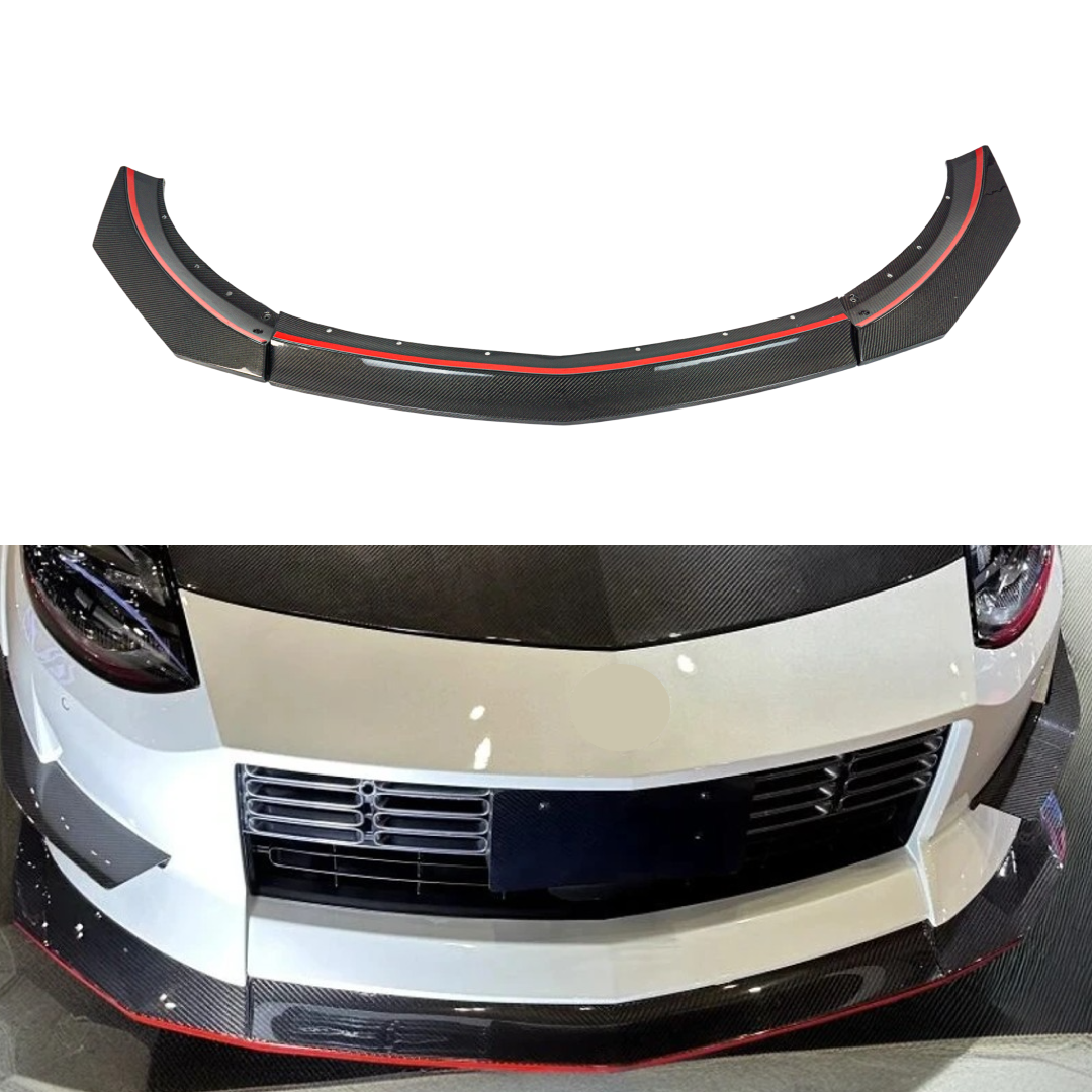 Fits Nissan 400Z RZ34 2023-2025 Real Carbon Fiber Front Splitter