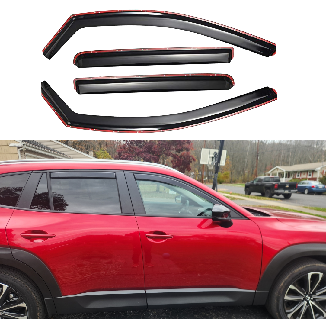 Fits 2023-2024 Mazda CX-50 In-Channel Window Visors Rain Guards