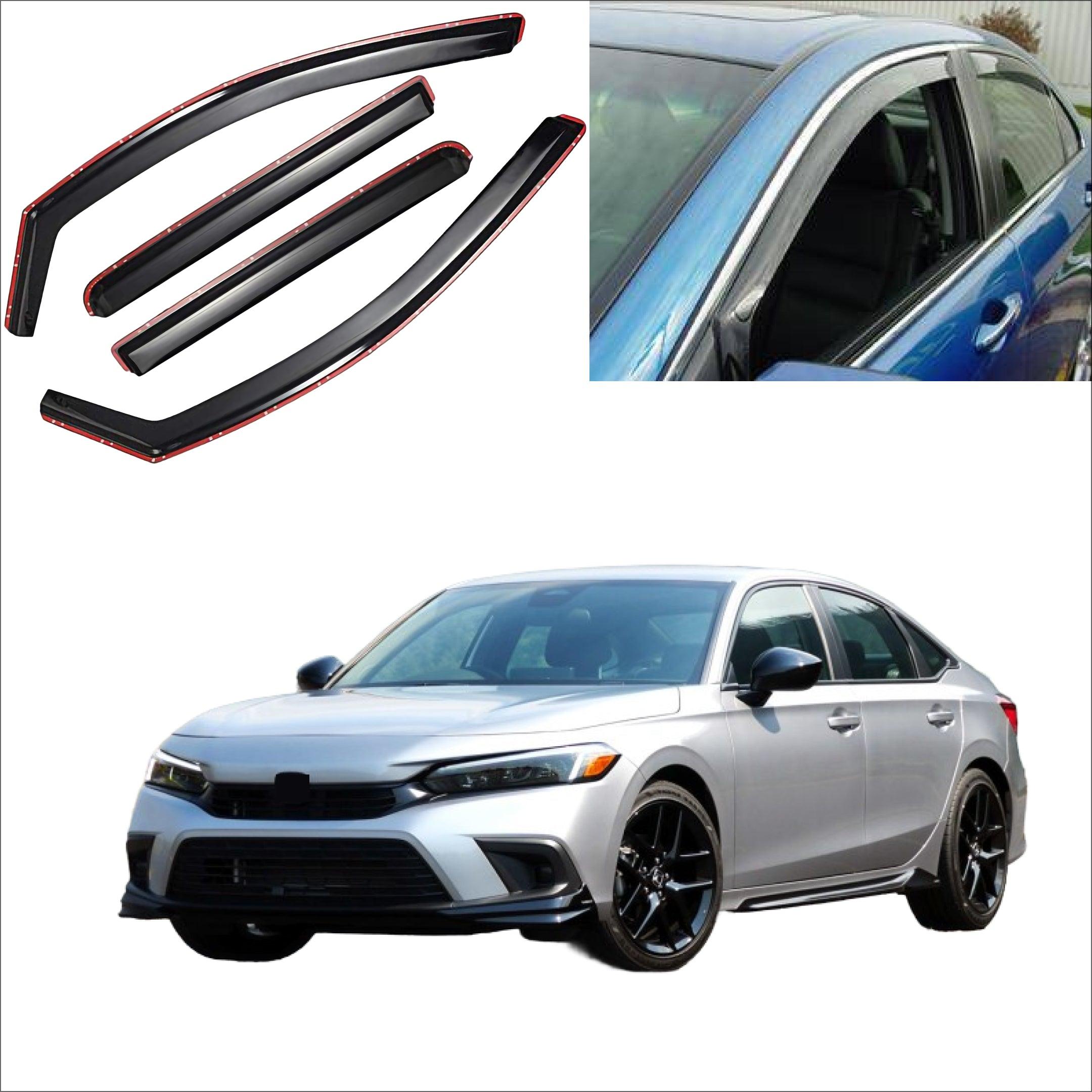 For Honda Civic Hatchback 2022-2023 In-Channel Window Vent Visor