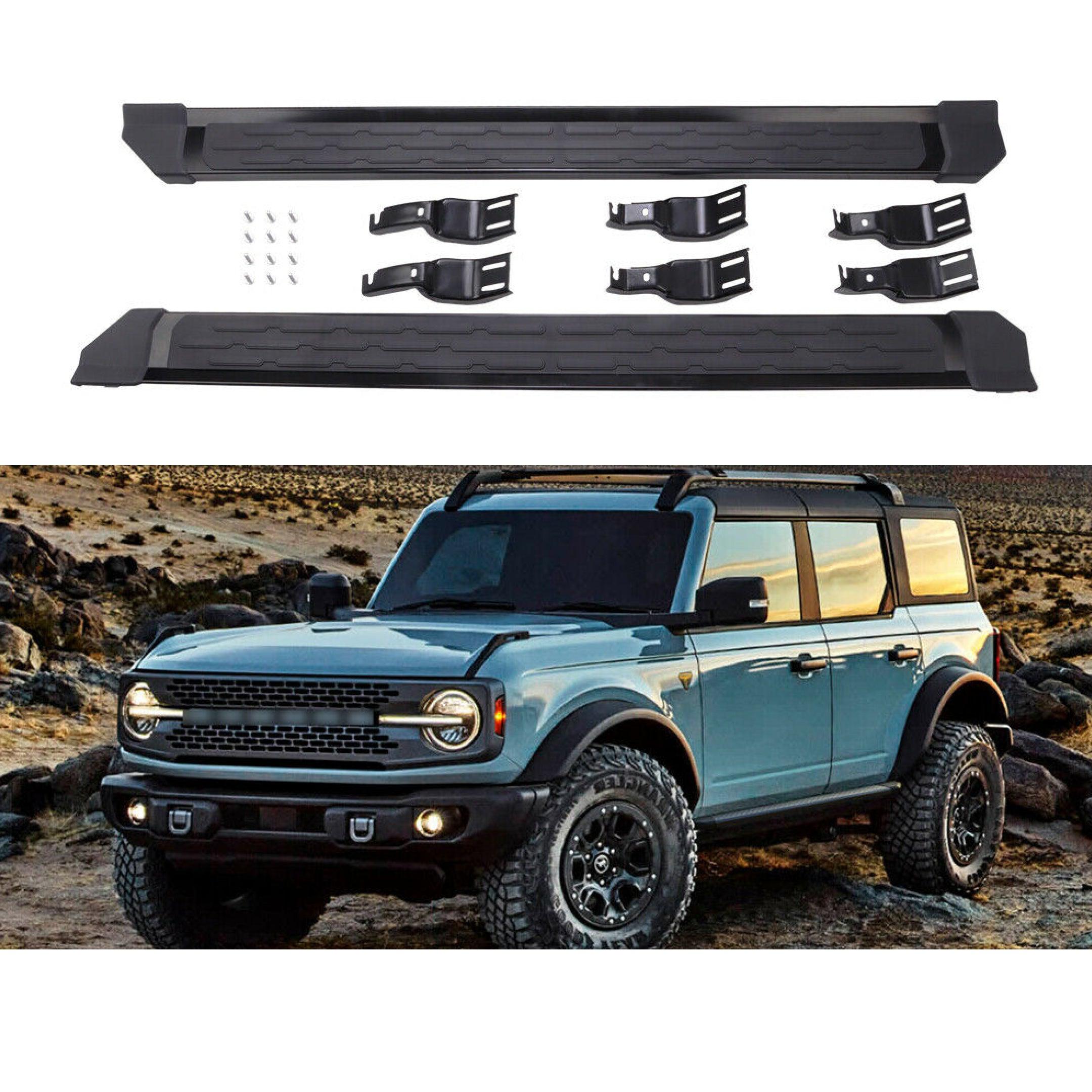 Se adapta a los estribos laterales y pedales de protección Nerf Bar de Ford  Bronco de 4 puertas del año 2021-2022, image size:2160x2160