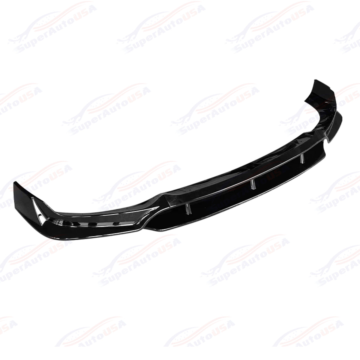 For 2019-2023 BMW X6 G06 Gloss Black M Sport Front Lip