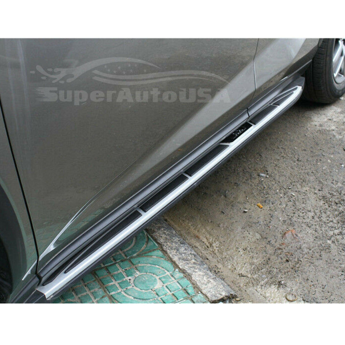 Fit 2015-2021 Lexus NX200t 300 300h Running Boards Side Step Pedal Nerf Bar  Set