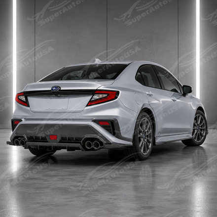 2022–2027 Subaru WRX VB Carbon Fiber VRS Style Rear Diffuser Undertray - Product Highlight