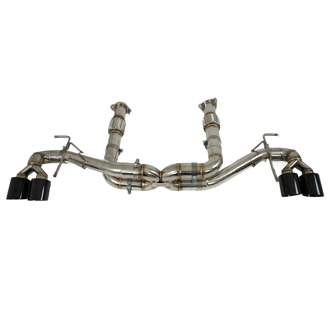 SRM C8 Corvette Stingray X-Series 3" Muffler Delete Catback System - Product Highlight