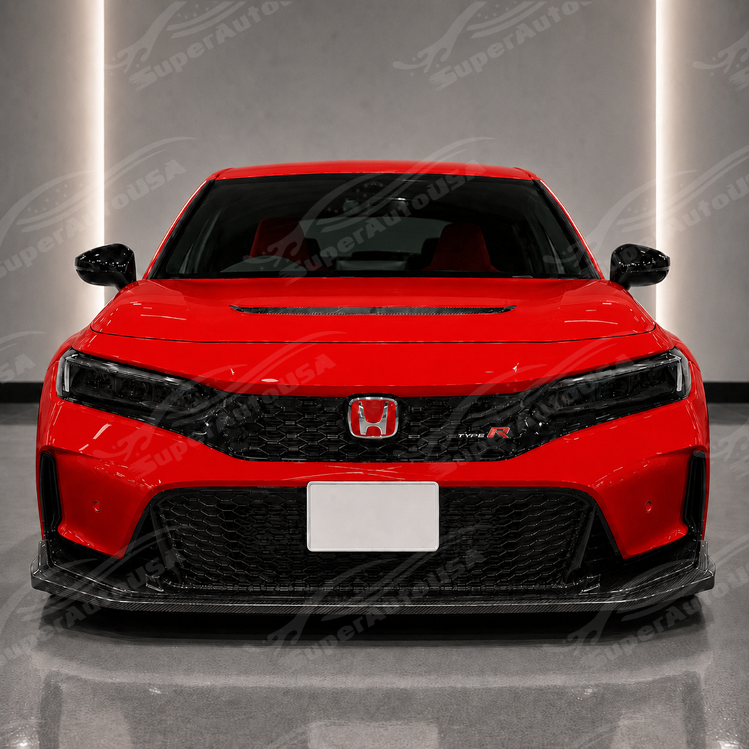 2023–2025 Honda Civic Type R FL5 Carbon Fiber SPN Style Front Lip - Product Highlight