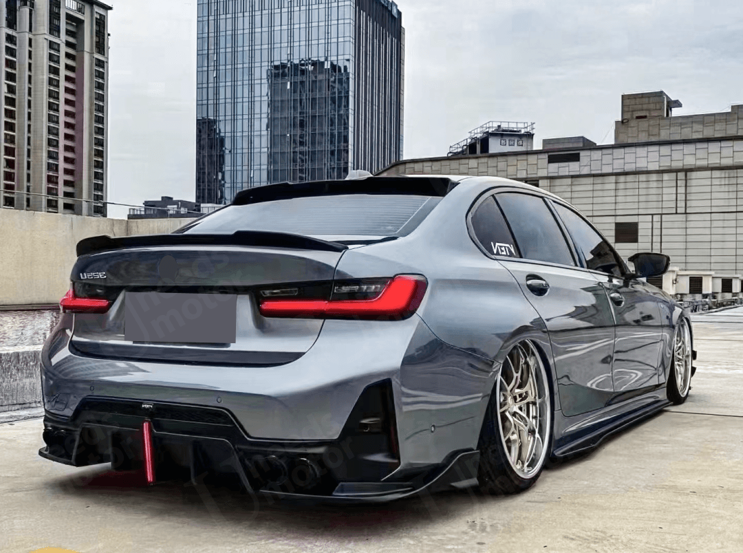 2023–2026 BMW G20 330i LCI M-Sport VTEN Rear Diffuser with LED Light - Product Highlight
