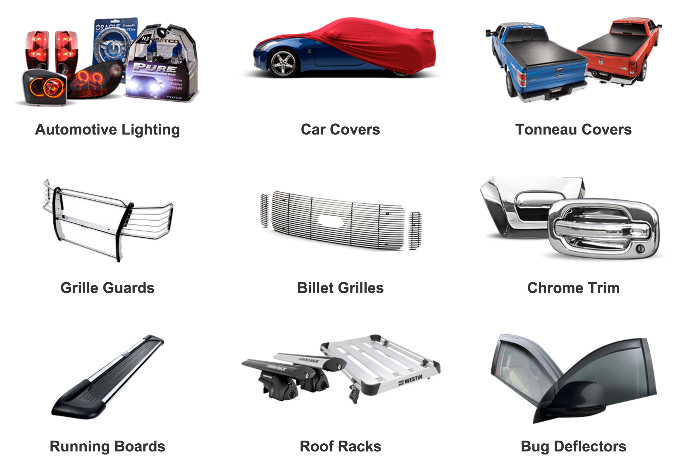 The One-Stop Online Shop for All Your Auto Upgrades and Auto Accessories