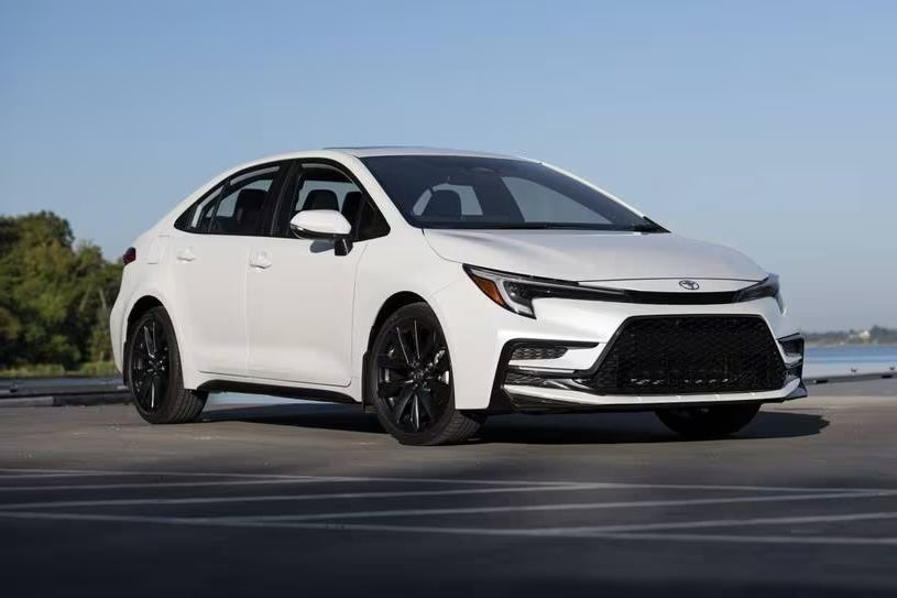 Toyota Corolla (2014–2025) Collection - Real Carbon Fiber Front Lip, Side Skirt Extensions, and Rear Diffuser Parts for All Trims