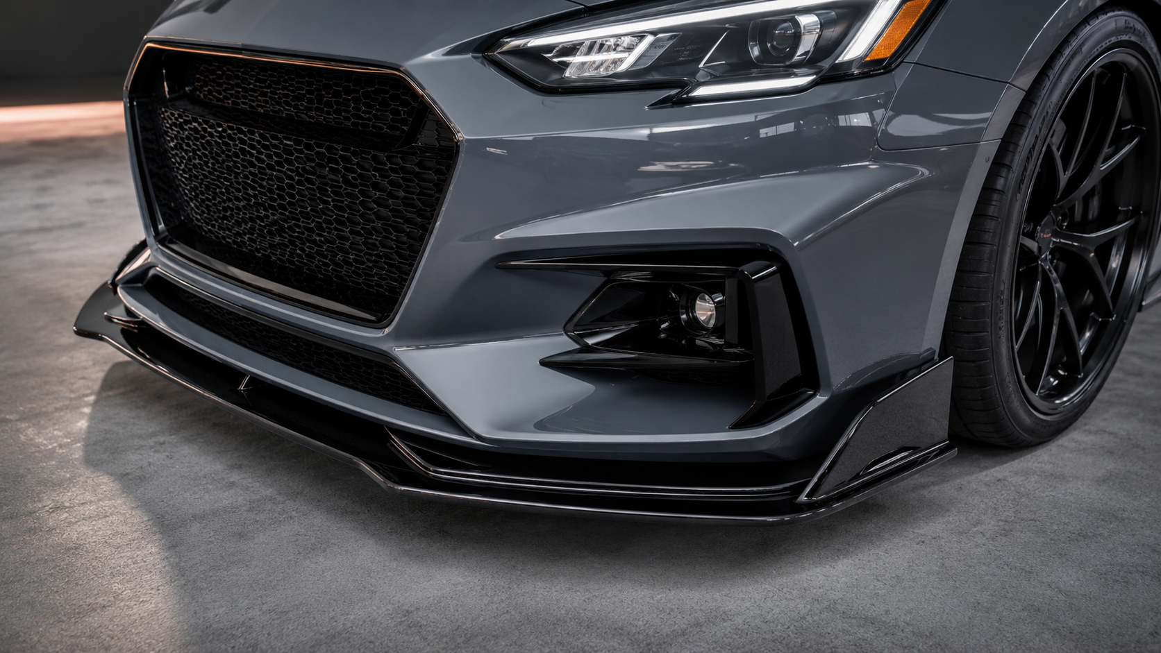 Front & Corner Splitter Lip Spoiler