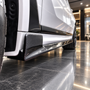 For 2019-2022 BMW X7 Double Sided Real Carbon Fiber Side Skirt-5