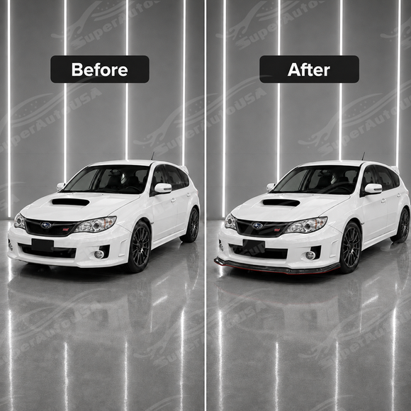 2008-2010 Subaru Impreza WRX STI GV / GR Front Lip