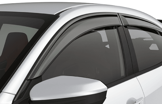 Vent Window Visors Rain Sun Wind Guards Shade Deflectors 