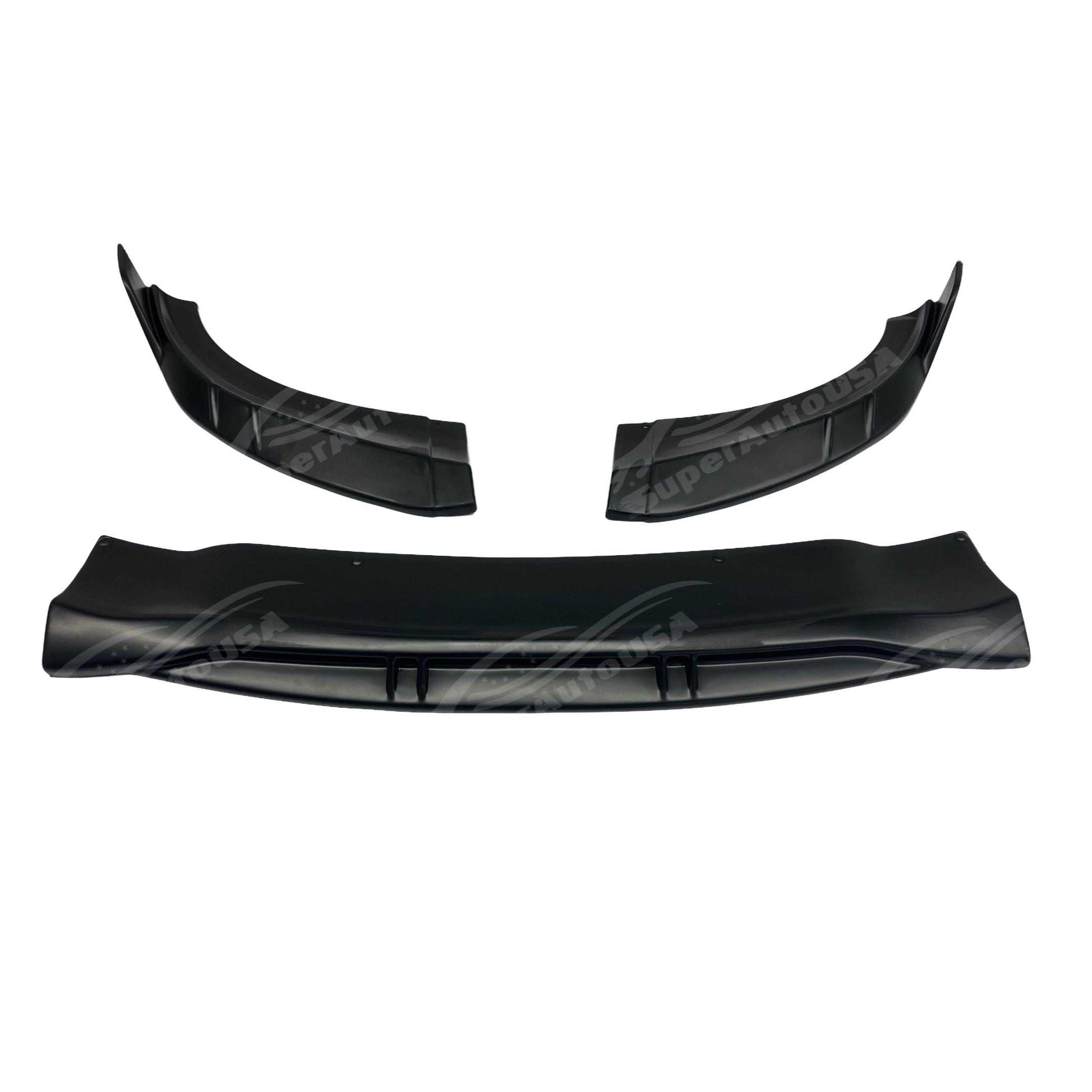 Add a custom touch to your 2011-2023 Dodge Charger SXT with black front bumper lip spoiler