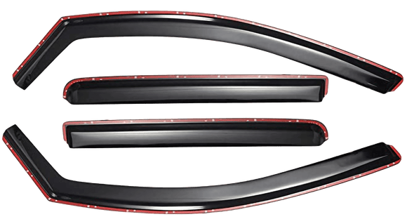 Fit 2025-2027 Toyota Camry In-Channel Vent Window Visors Rain Sun Wind Guards Shade Deflectors