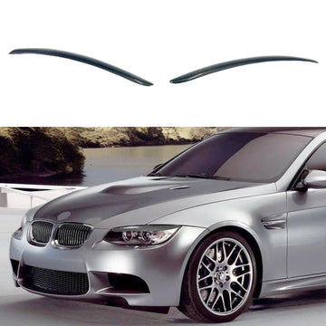 2006 BMW E92 Real Carbon Fiber Eyelid Eyebrow Trim Cover by SuperAutoUSA