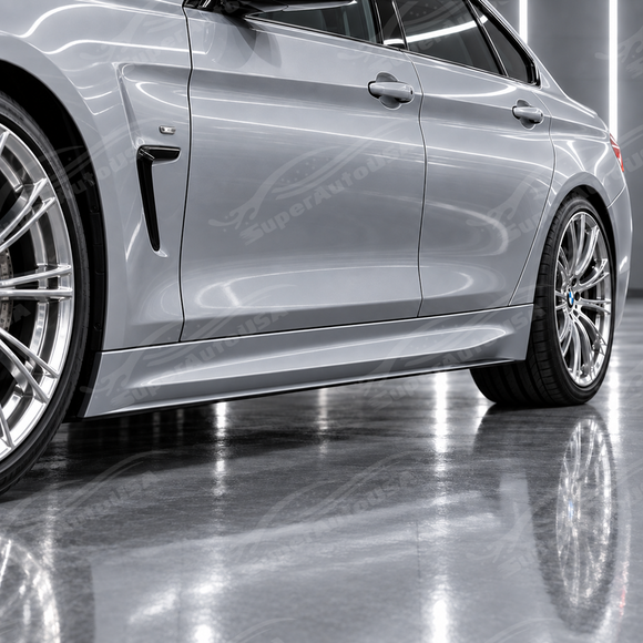 2014-2020 BMW 4-Series F36/F33/F32 - M4 Style Rocker Molding Side Skirts Replacments
