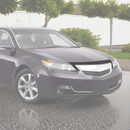 SuperAutoUSA upper grill molding for 2012 Acura TL


