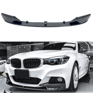 Carbon Fiber Print MP Style Front Bumper Spoiler Lip for 2014 BMW F34 3 Series GT