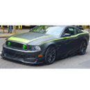 Durable PU Front Bumper Lip Splitter for 2013 Ford Mustang by SuperAutoUSA
