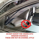 SuperAutoUSA vent visors for 2016 Toyota Corolla