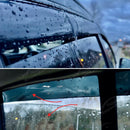 Durable Black Window Visor for Sun and Rain Shade on 2016 Odyssey by SuperAutoUSA
