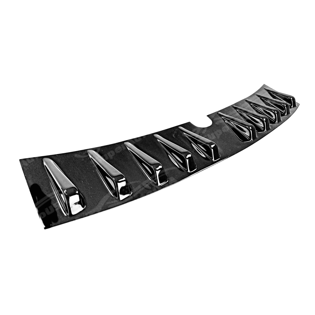 Rear Shark Fin Roof Car Trunk Vortex Generator Gloss Black Spoiler