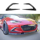 2017 Mazda MX5 Carbon Fiber Front Bumper Canards for Aerodynamic Performance by SuperAutoUSA