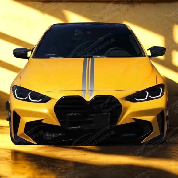 SuperAutoUSA 2018 BMW 3 Series front bumper fog grille combo