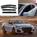 2018 Impreza Carbon Fiber Print Shade Deflectors for Window Visors by SuperAutoUSA
