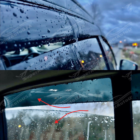 SuperAutoUSA 2018 Highlander side vent visor guards