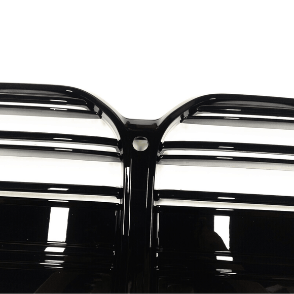 Compatible For 2021-2024 BMW 4 Series ABS Gloss Black Front Bumper Grille