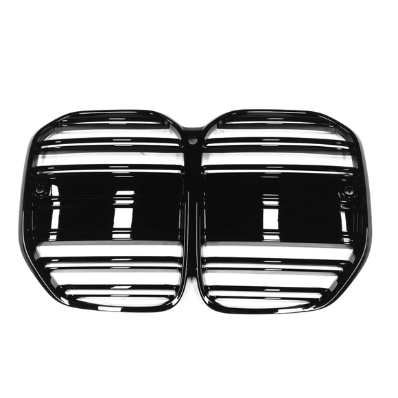 Compatible For 2021-2024 BMW 4 Series ABS Gloss Black Front Bumper Grille