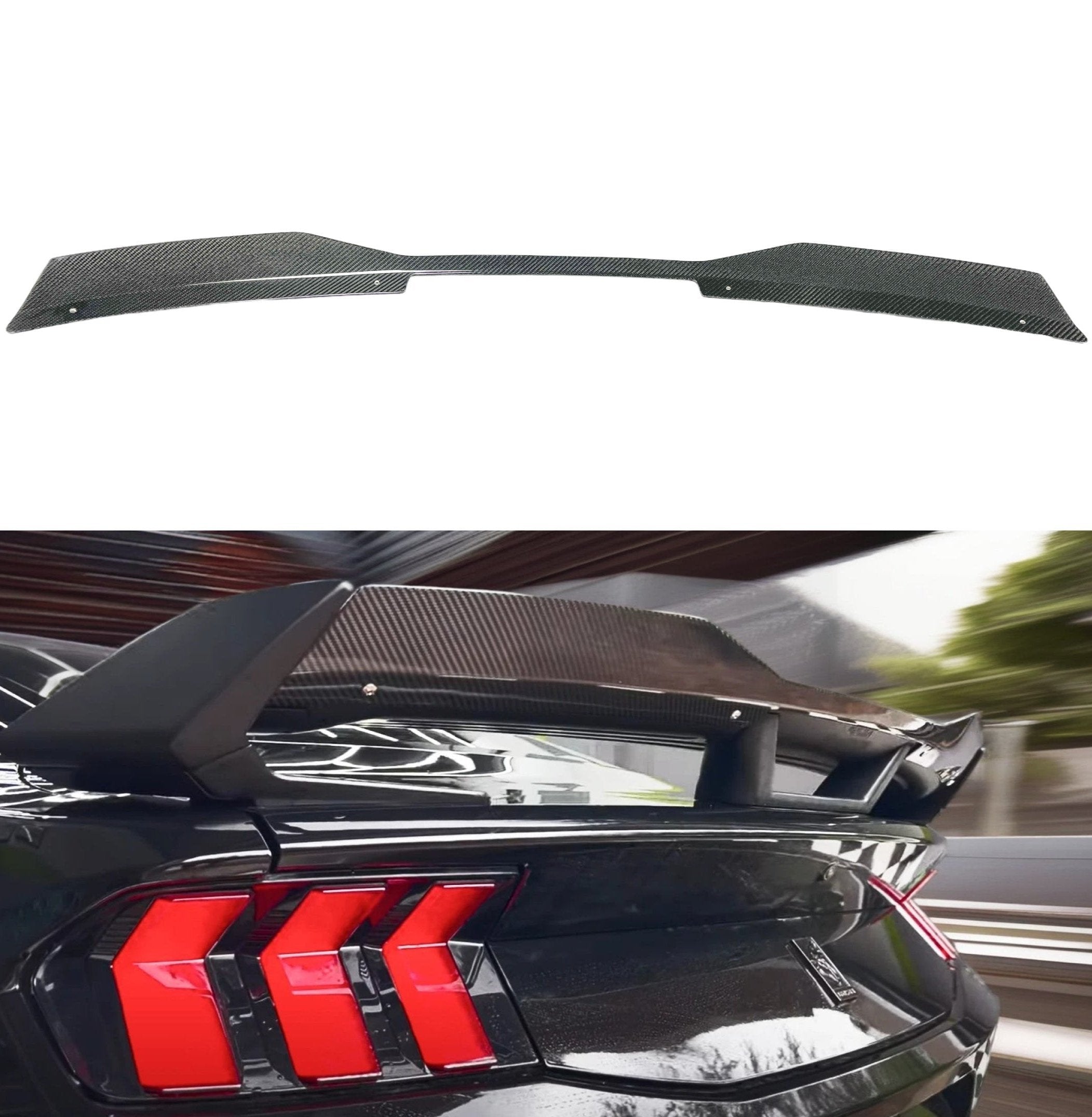 DH Performance Real Carbon Fiber Gurney Flap Wickerbill Fit 2024-2025 ...