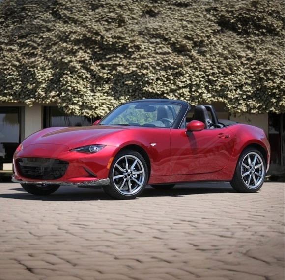 SuperAutoUSA front bumper splitter lip 2020 Mazda MX-5 Miata

