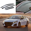 2020 Altima Chrome Trim Window Visors with Wind Guards by SuperAutoUSA
