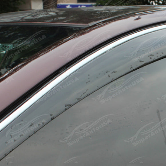 SuperAutoUSA 2020 C-HR chrome window shade guards