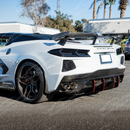 Chevy Corvette C8 blackout tail light cover kit 2020-2026 models

