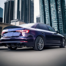 Aerodynamic Real Carbon Fiber Rear Wing Spoiler for 2021 Audi A4 S4 by SuperAutoUSA
