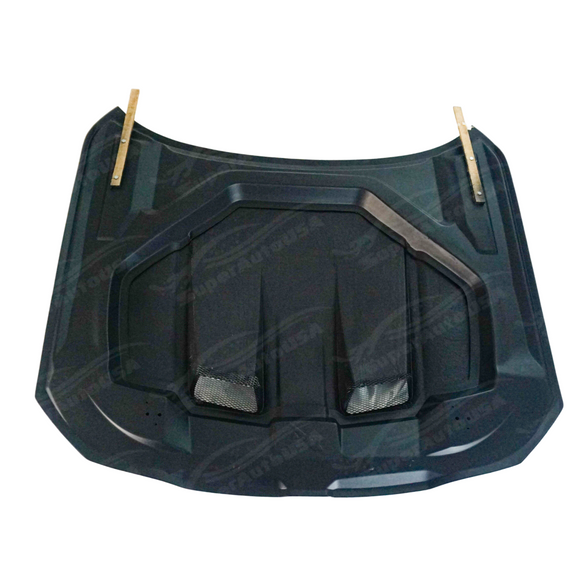 SuperAutoUSA precision-fit carbon fiber front vented hood for 2022 BMW G80 M3 Base