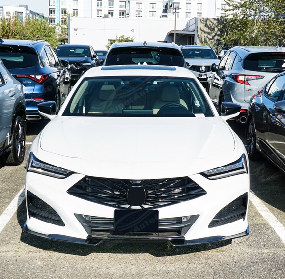 SuperAutoUSA 2023 TLX Type S front bumper spoiler lip


