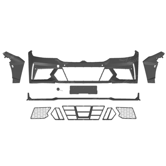 SuperAutoUSA BMW G20 front bumper cover lip set 2019

