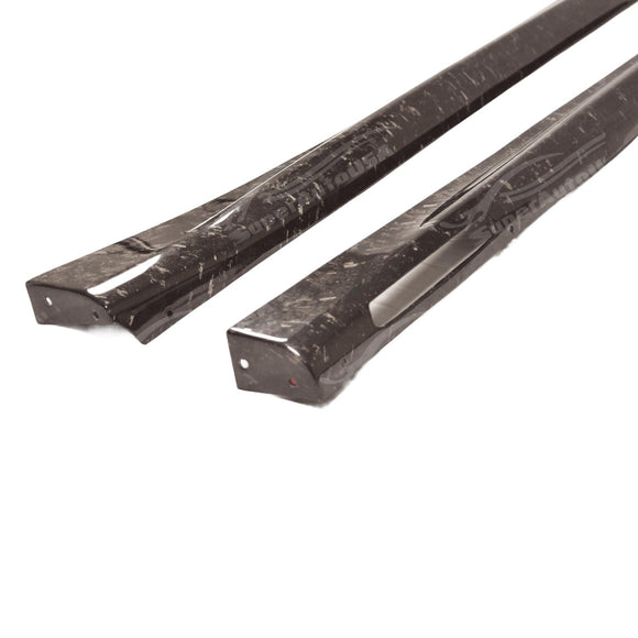 2024 BMW G23 M440i Forged Carbon Fiber Side Bottom Extension Lip by SuperAutoUSA
