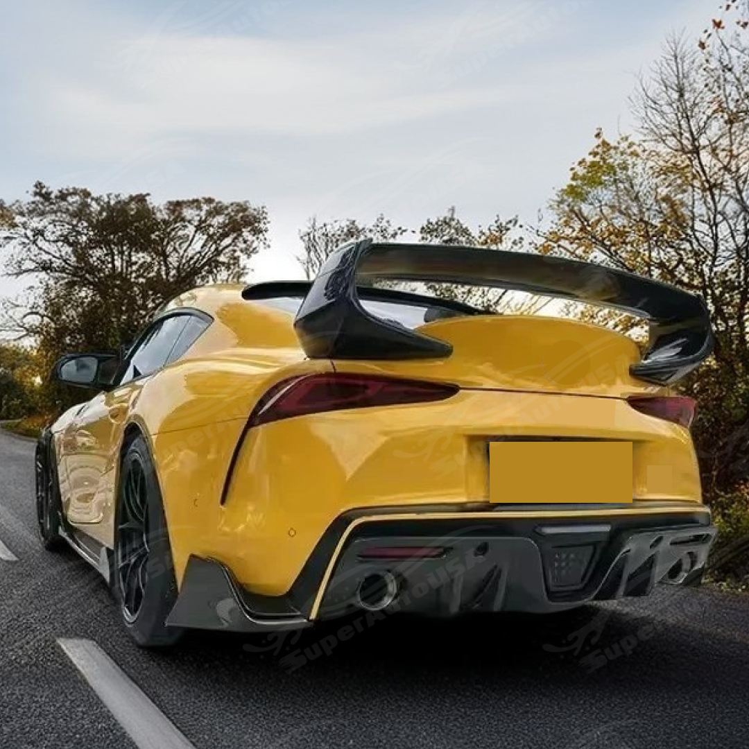 Gr96 Wing Fits 2020-2025 Toyota GR Supra Real Carbon Fiber Spoiler Wing ...