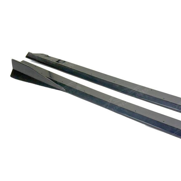 SuperAutoUSA 2024 Corolla Hatchback side body skirts gloss black