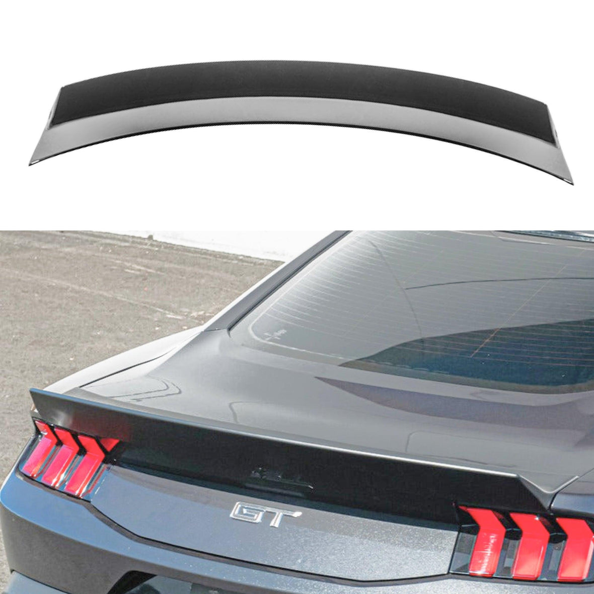 For 2024-2025 Ford Mustang S650 Rear Spoiler Wing Duckbill Spoiler ...