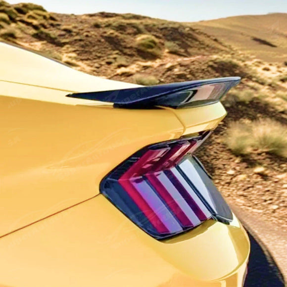 Stock S650 Rear Fits 2024-2025 Ford Mustang S650 Rear Trunk Lip Spoiler Wing Decklid S ...
