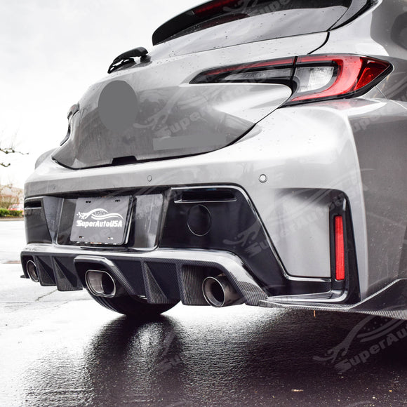 SuperAutoUSA carbon fiber rear bumper kit 2025 GR Corolla

