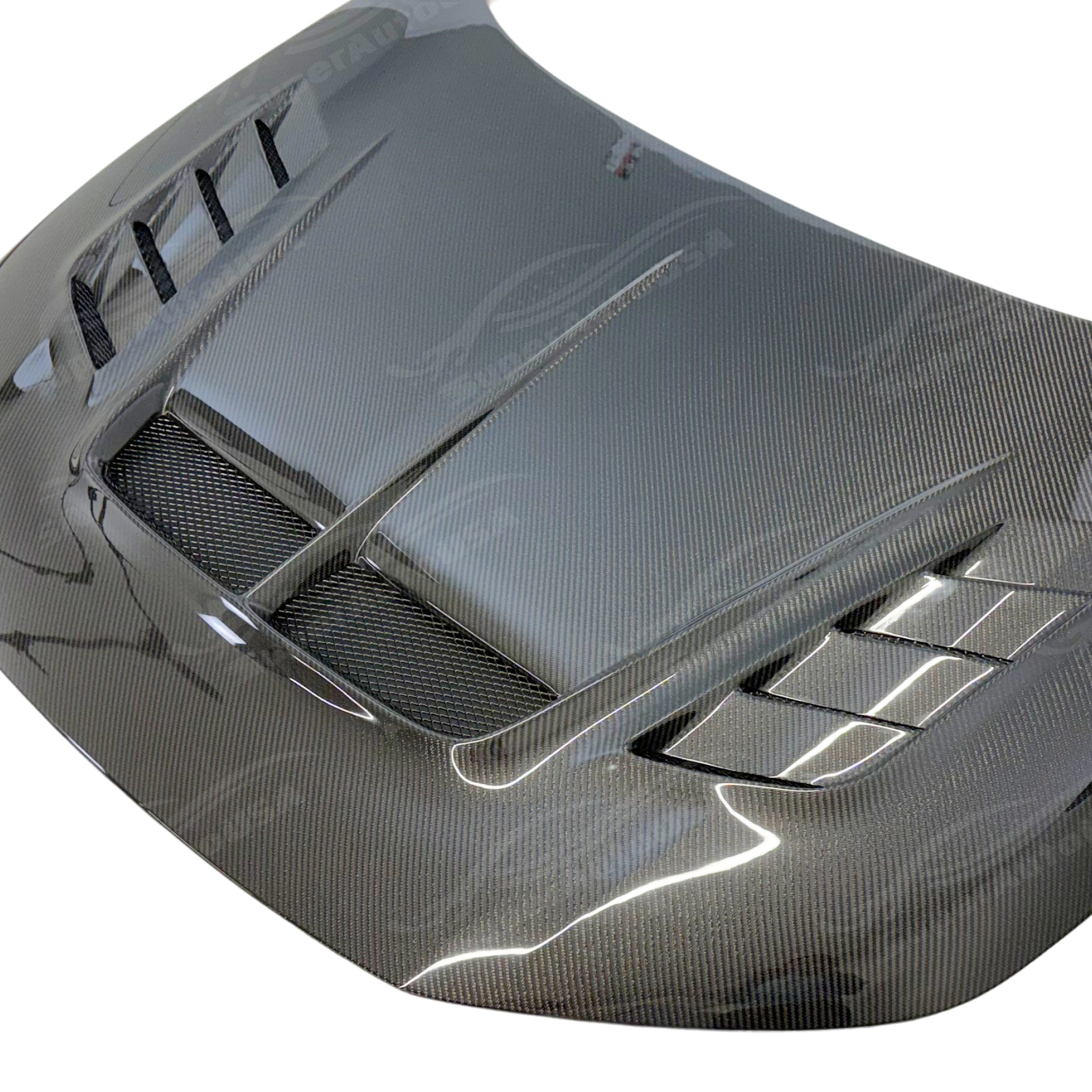 For 23-25 Honda Civic Type-R FL5 Real Carbon Fiber Front Vented Hood P ...