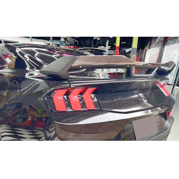 2025 Ford Mustang Rear Gurney Flap Spoiler for EcoBoost Coupe by SuperAutoUSA
